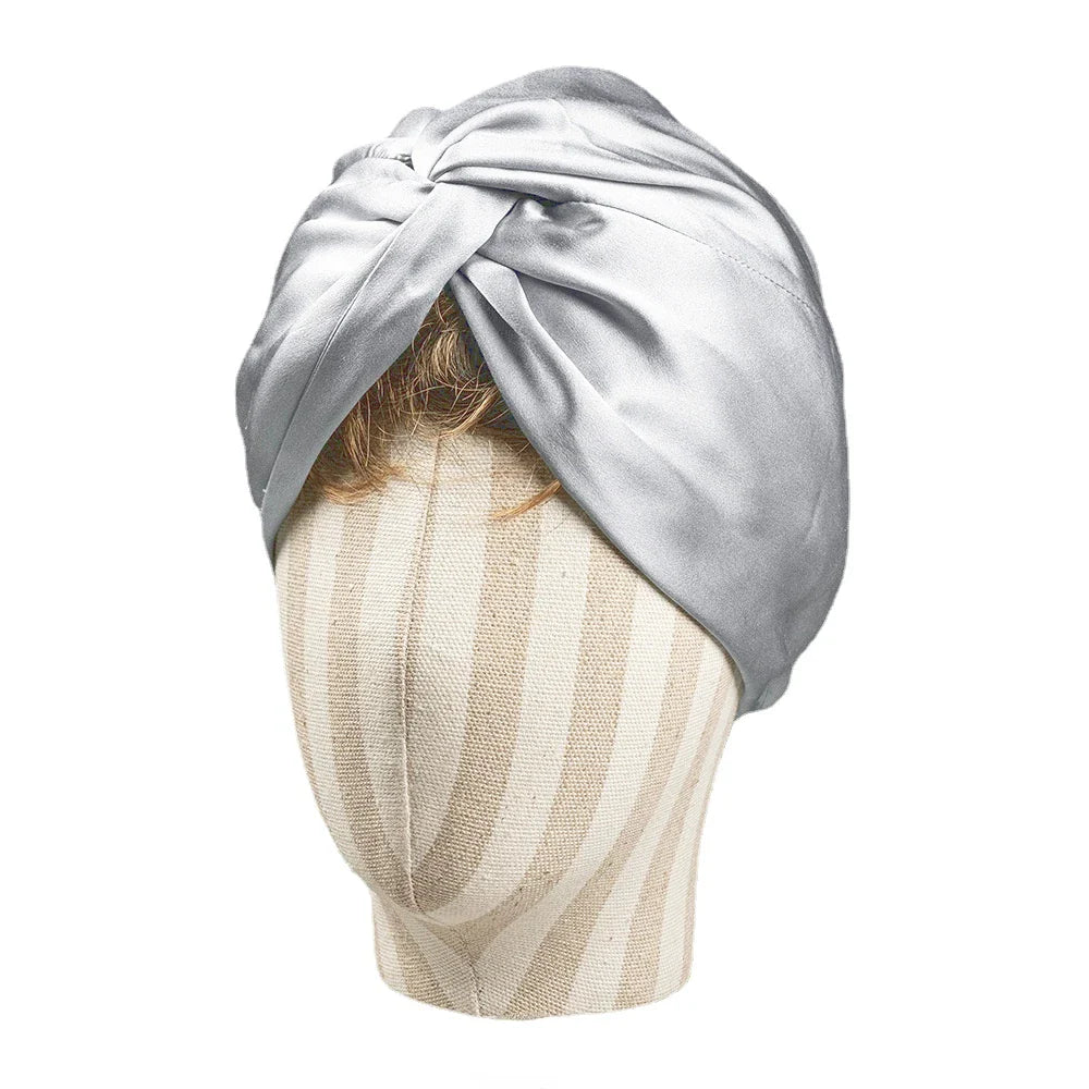 Bonnet en Soie pour Nuit Douce