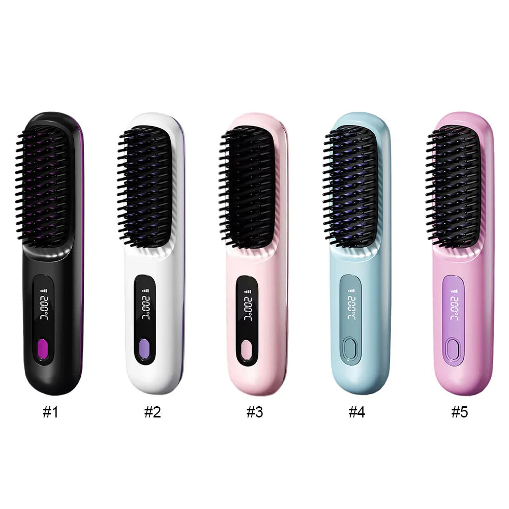 Brosse Lissante Sans Fil Magique