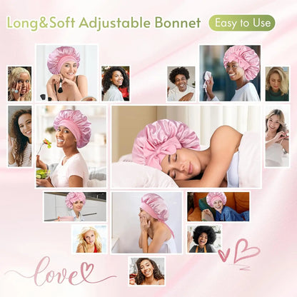 Bonnet de Nuit en Satin Confortable