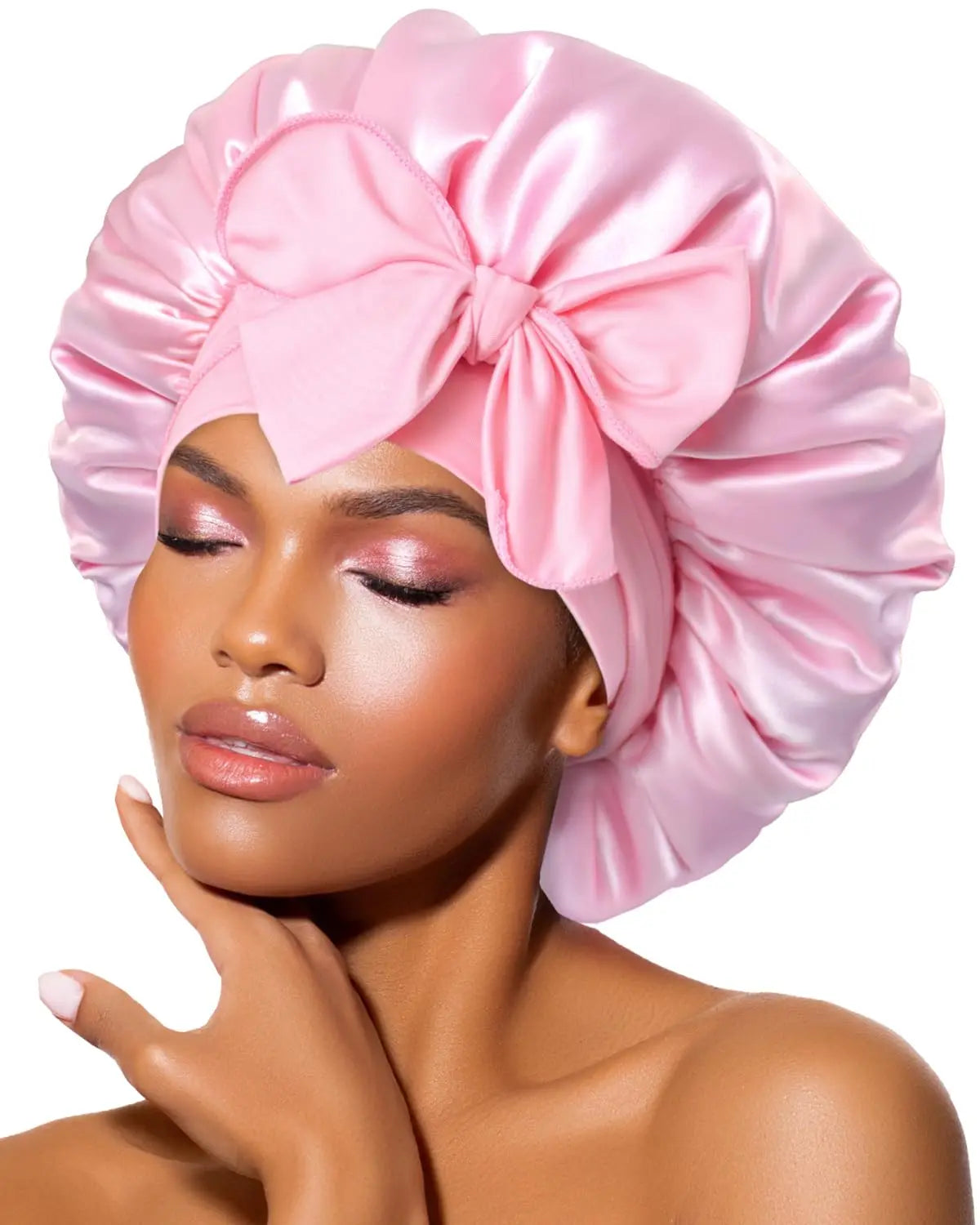 Bonnet de Nuit en Satin Confortable
