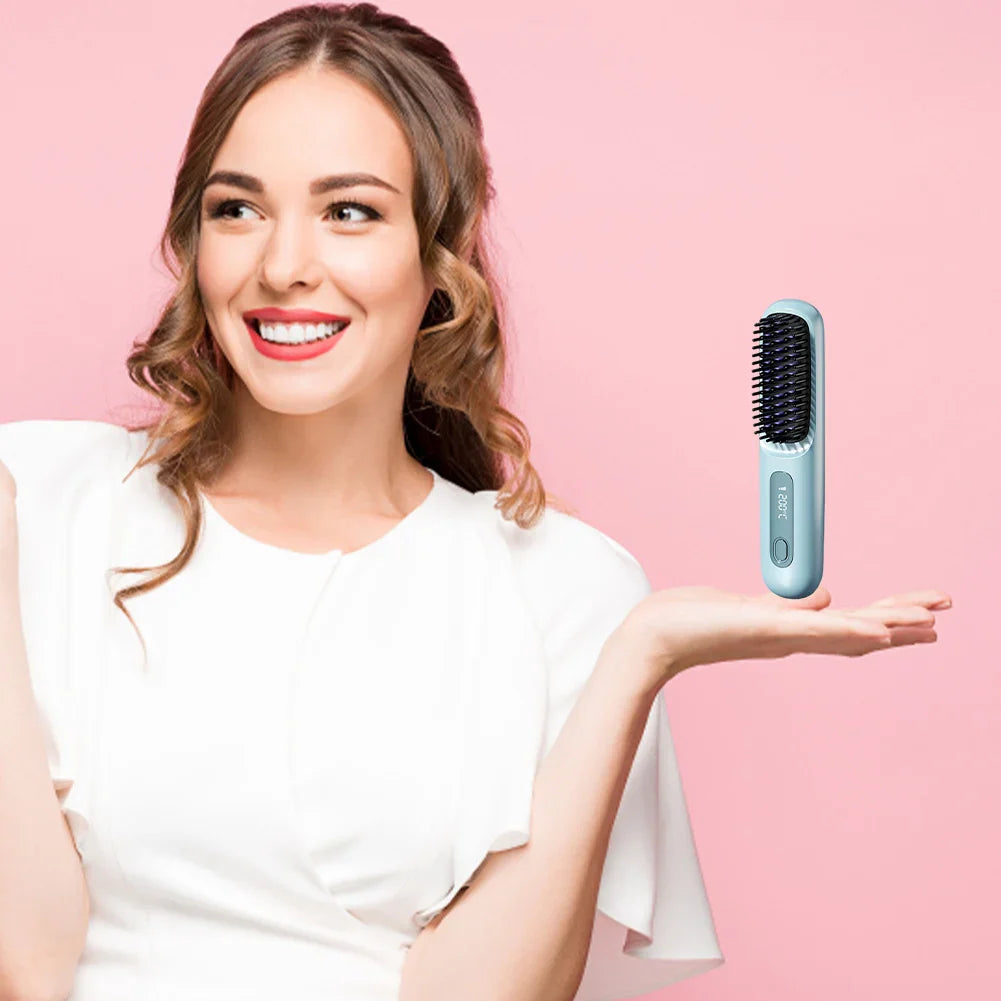 Brosse Lissante Sans Fil Magique