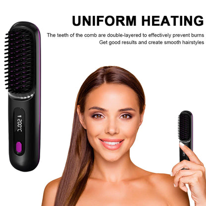 Brosse Lissante Sans Fil Magique